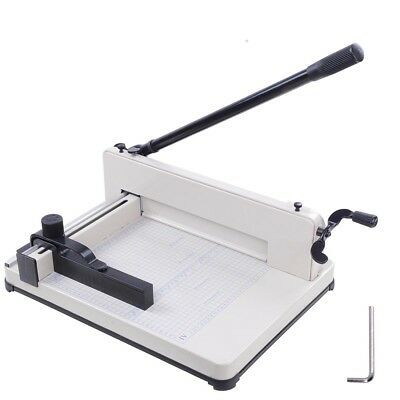 Desktop 400 Sheets Paper Cutter Steel Base A4 Book Menu Cutting Machine
