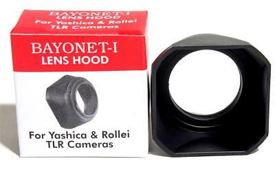 Yashica Tlr Rolleiflex Rolleicord Rollei Autocord Bayonet-1 Bay 1 B30 Lens Hood